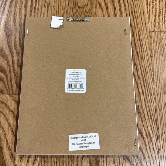 🆕 Thresholds Framed Printed Canvas - Picture 2 of 2